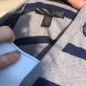 Vans Tops - Women’s Vans stripped cop top. Vans Tops - Women’s Vans stripped cop top.